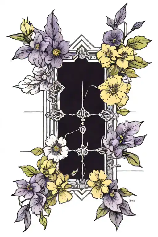 Dainty Violet And Primrose Bouquet Tied