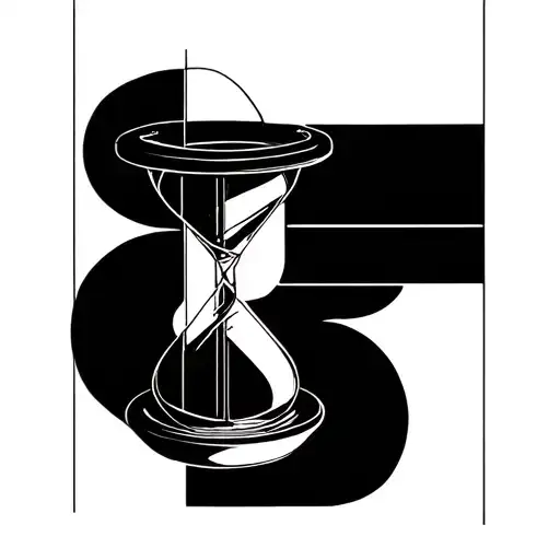 Hourglass But Also Roman Numeral 13