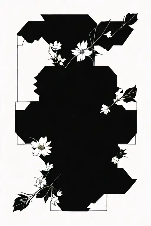 Sun And Cosmos Flower Bouquet Tied