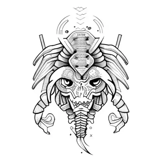 Scorpio With Cocktail