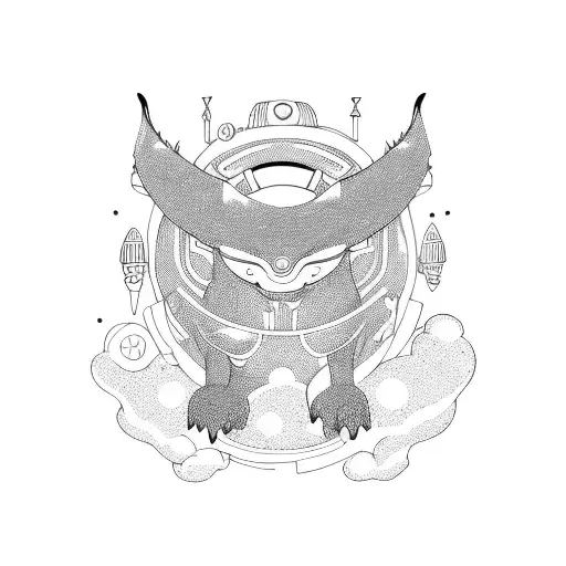 Dragon Fox Space Hotdog