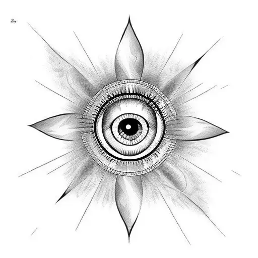 Eye For An Eye With Star Shine