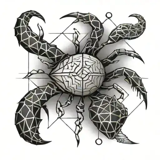 Geometric Scorpion And Half Realism