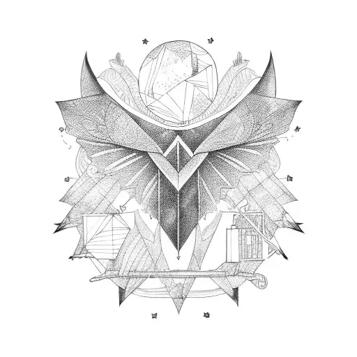 Massachusetts With Bat Wings