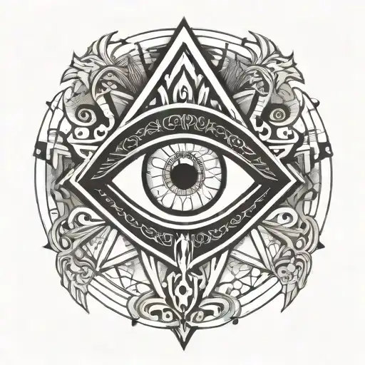 Evil Eye Concept Design Featuring