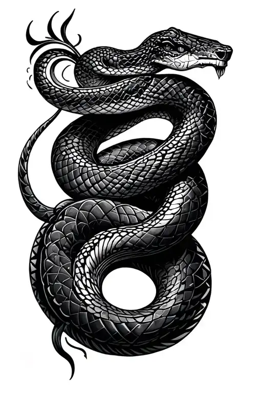 Snake Intertwined