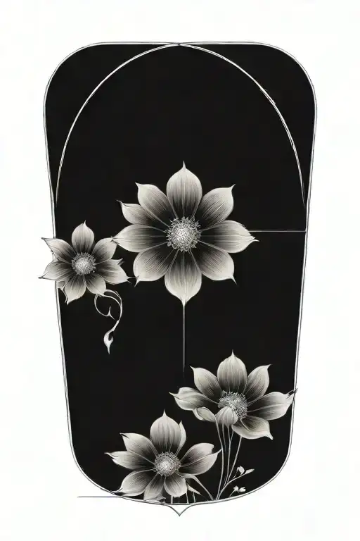 Single Cosmos Flower