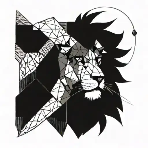 Lion Face And Fish Transforming