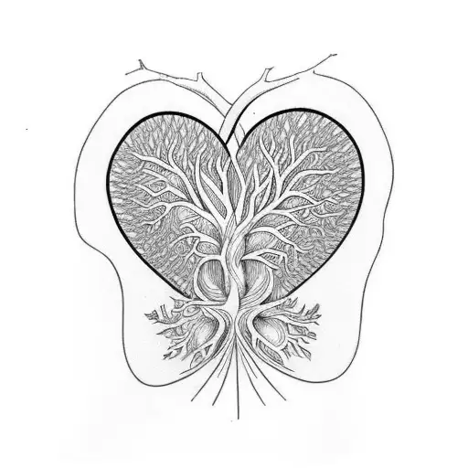 Tree Of Life Roots Heart