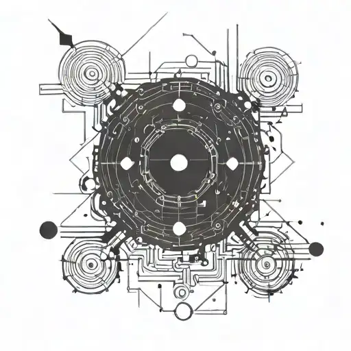 Abstract Design Morse Code