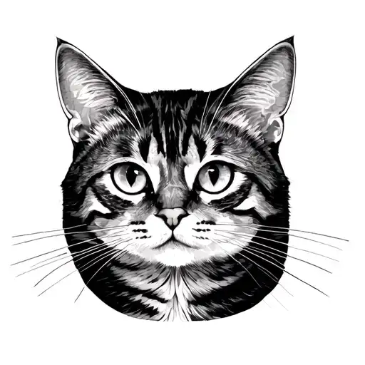 Cat Crayon Writing Poetry