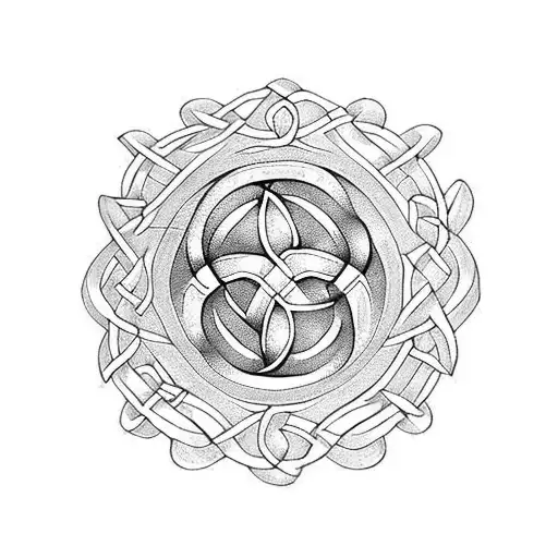 Celtic Knot Endurance And Strength