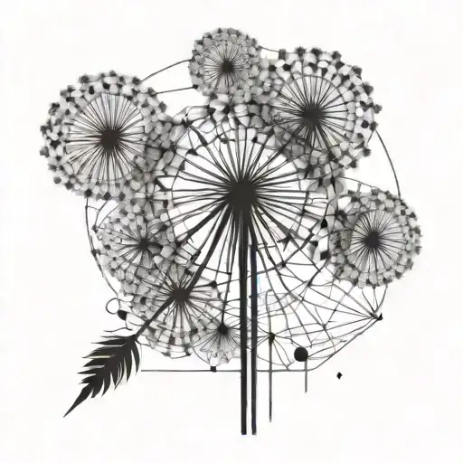 Dandelion Blowing