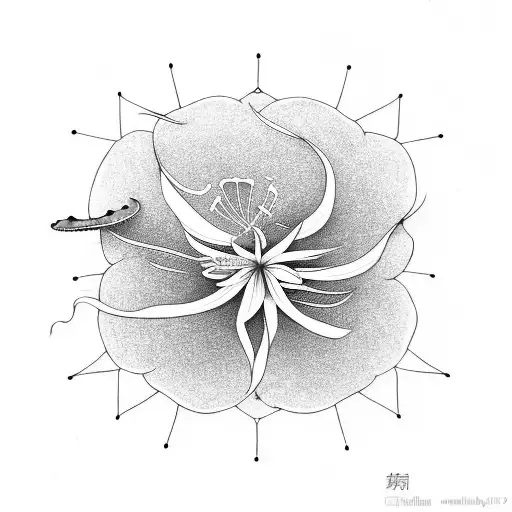 Whale And Spider Lily