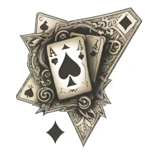 An Old Western Poker Game