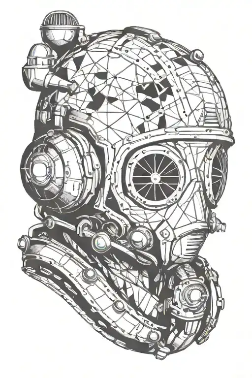 Military Diver Helmet