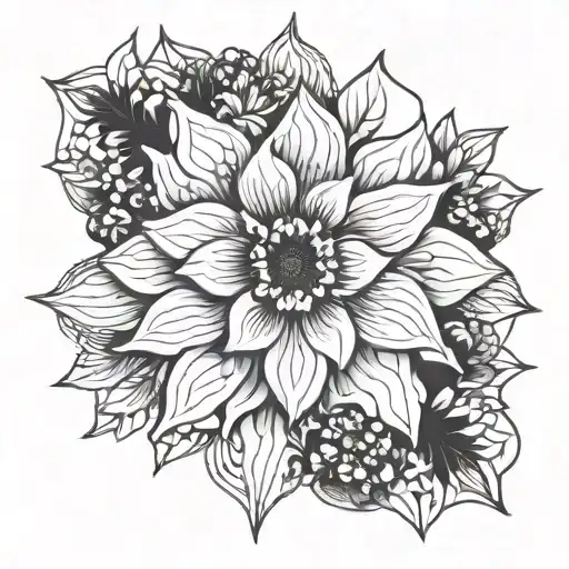 Dark Floral Design