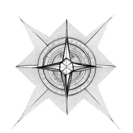 Infinity Triangle And Compass