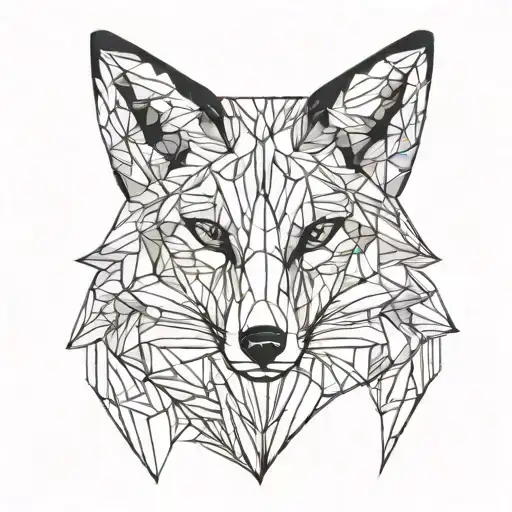 Geometric Fox With Lj