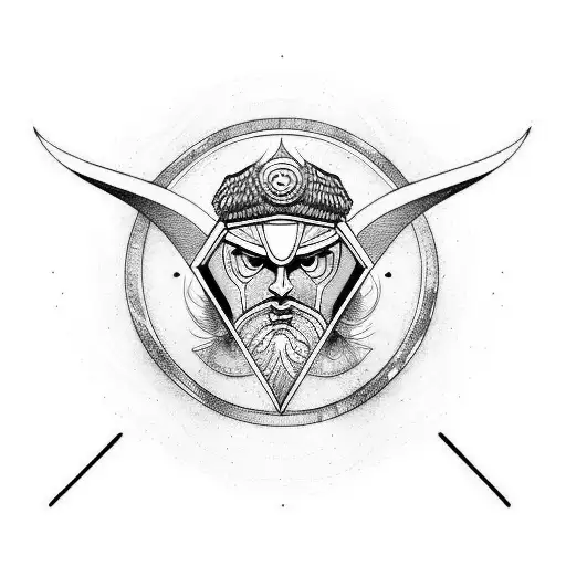 Odin Con El Universo En Los Ojos