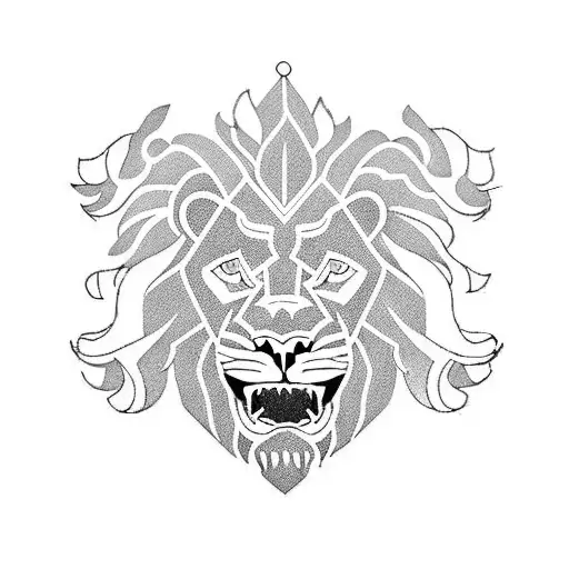 Dutch Coat Of Arms Lion Mixed With The Dansih Coat Of Arms