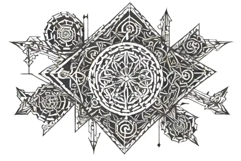 Chaos To Peace Symbol