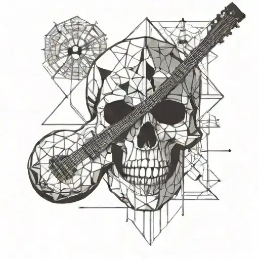 Skull Guitar Eleven