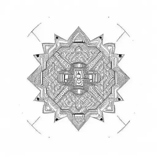 Mexican Folk Art Inspired Geometric Patterns