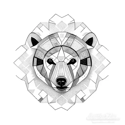 White And Brown Bear