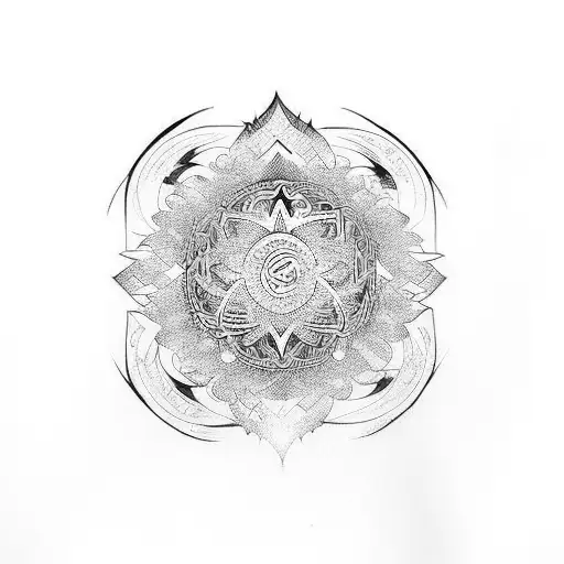 Mystic With Bodhisattva Symbol