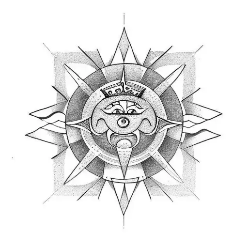 Glorious Sun With Number One