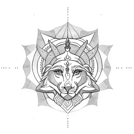 Shiva Sitting With Mountains Background