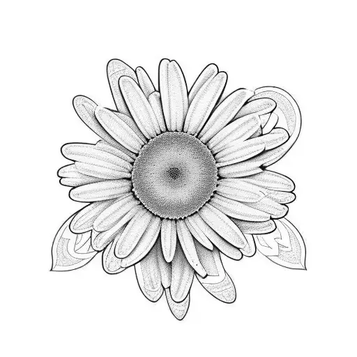 Elephant Head With Transvaal Daisy