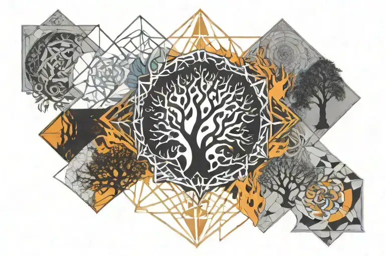 Fire And Ice Tree Of Life