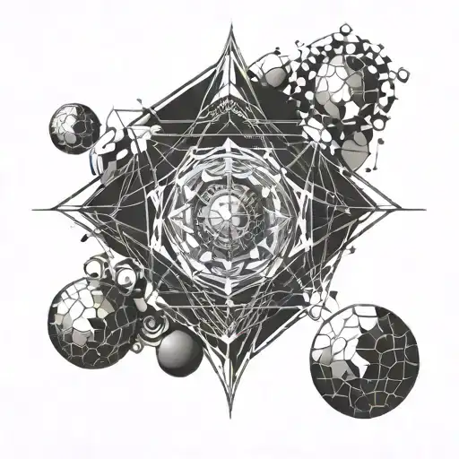 Man On Edge Of Planet