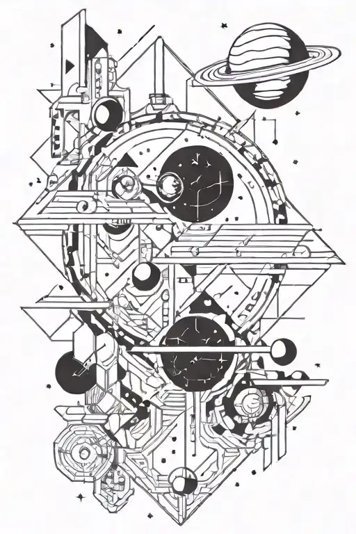 Futuristic Space Themed