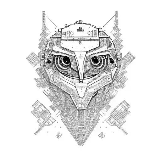 Tall Robot Impossible Nature