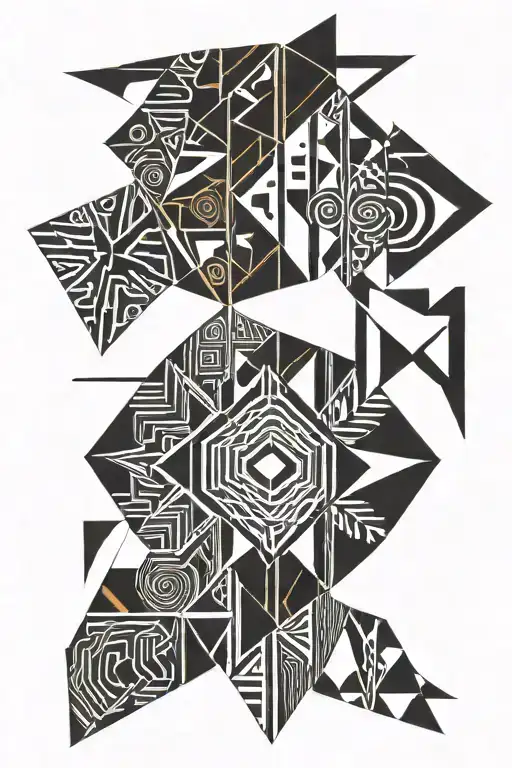 African Textile Pattern