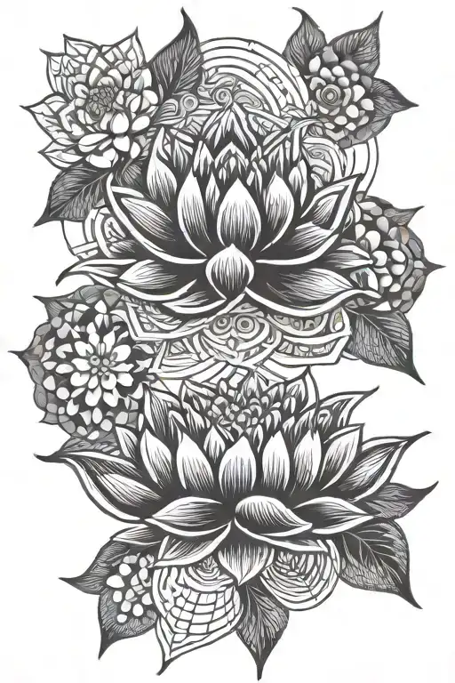 Buddha Lotus Flower