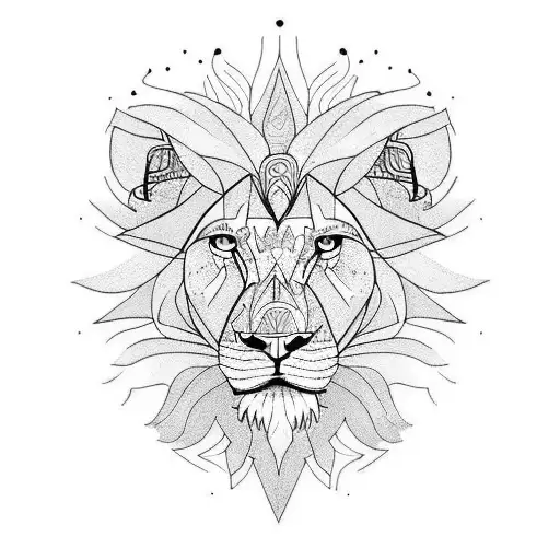 Half Lion Half Woman