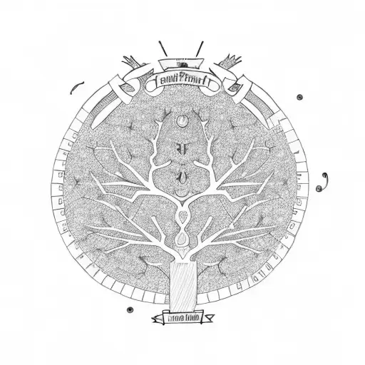 Family Tree With Weights As Branches