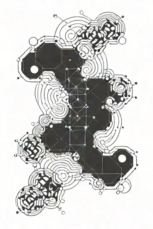 Dopamine Molecule Surrounded By Sunshine And Ocean Wave