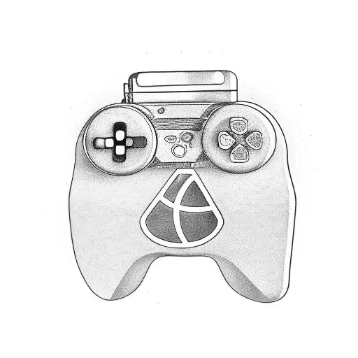 A Music-themed Gaming Controller With Motorbike Handlebars Instead Of Buttons