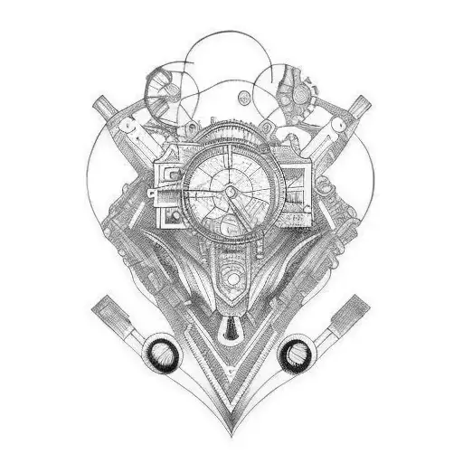 A Steampunk Minimalist Black
