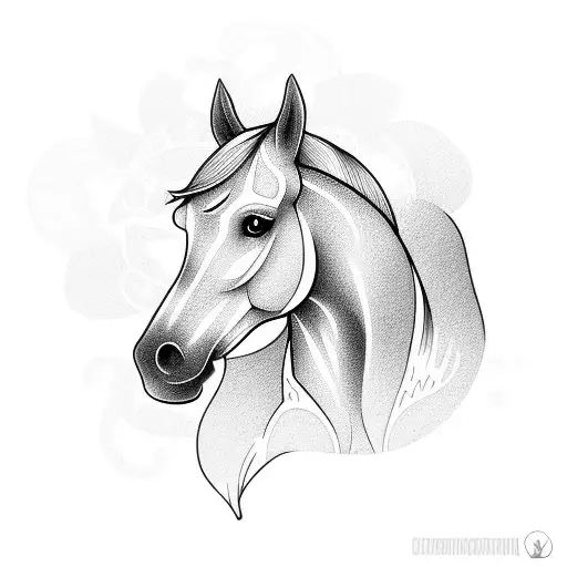 Horse And Hummingbird