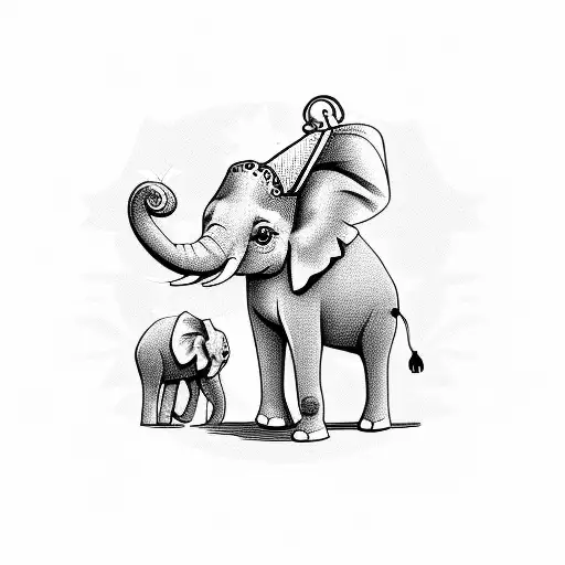 Elephant Giraffe Squirrel Unicorn Pennsylvania Flag