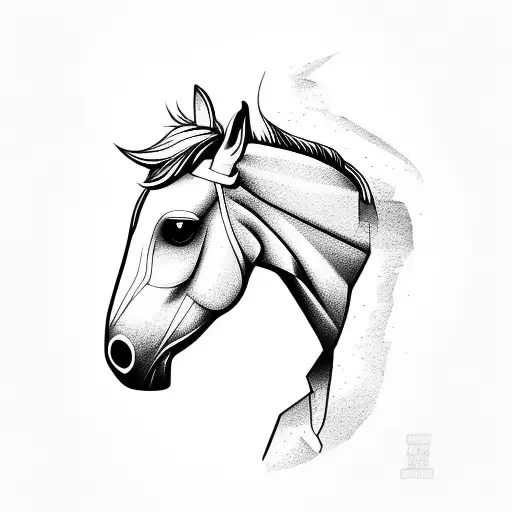 A Horse Minimalist