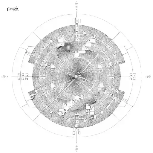 A Cosmic Crossword Puzzle Blending Enigmatic Clues With Space Imagery