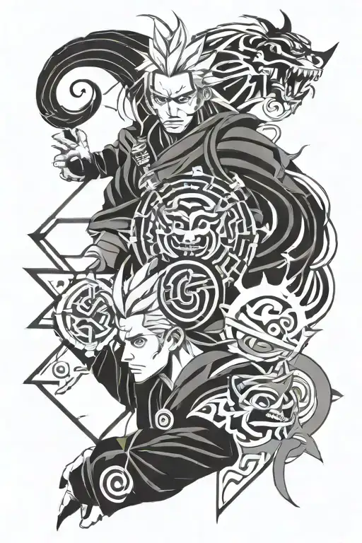 Demon Slayer And Naruto