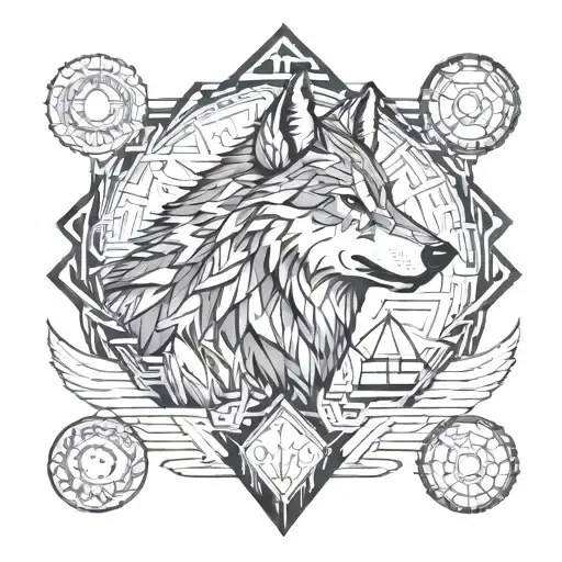 Wolf Howling At The Moon